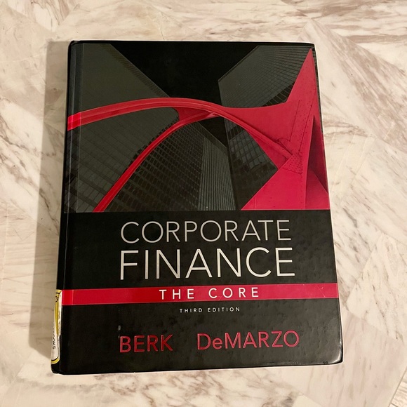 Book , Corporate Finance the core , Third Edition , Berk DeMarzo - Picture 1 of 7